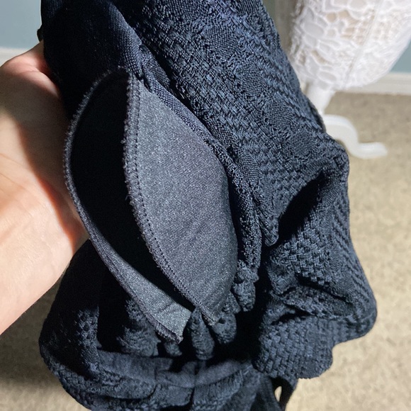 Ming Wang Cape Cropped Jacket Black Size L - Picture 11 of 11